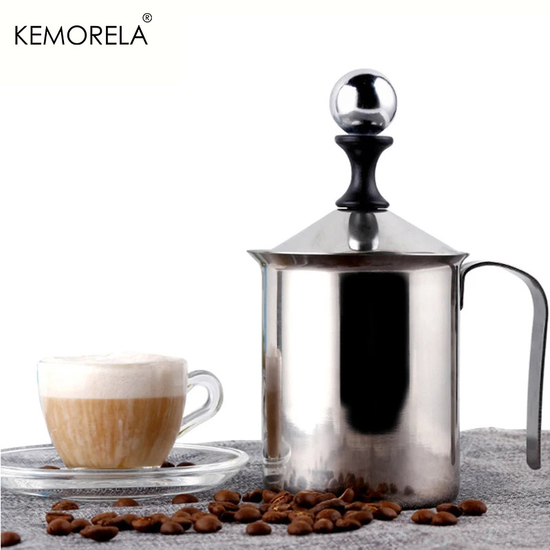 Kitchen Appliances Australia - 400ML Stainless Milk Frother Foam Maker