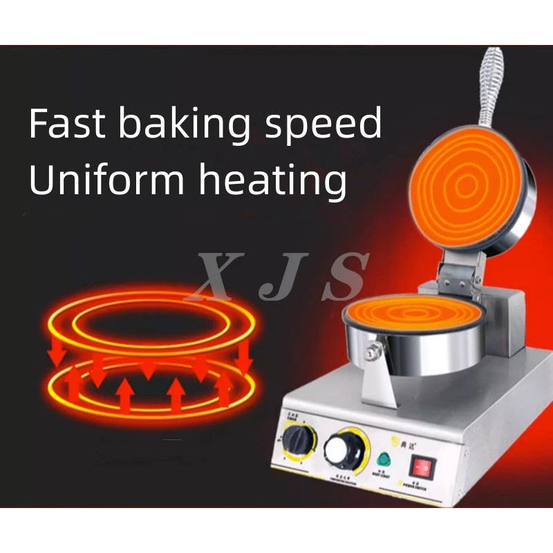 Waffle Iron Belgian - Commercial Belgian Maker Manufacturer, Equipped With