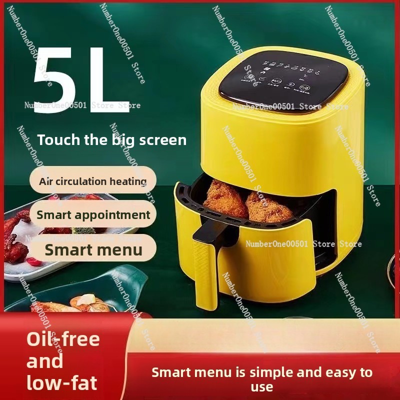 5L Large Capacity Smart Electr - Air Fryer 5L Digital reseña y precio