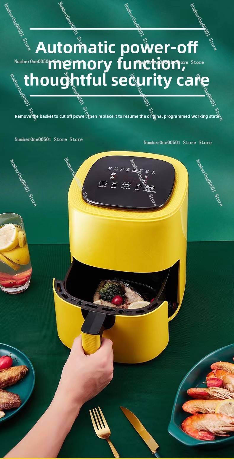 5L Large Capacity Smart Electr - Air Fryer 5L Digital reseña y precio