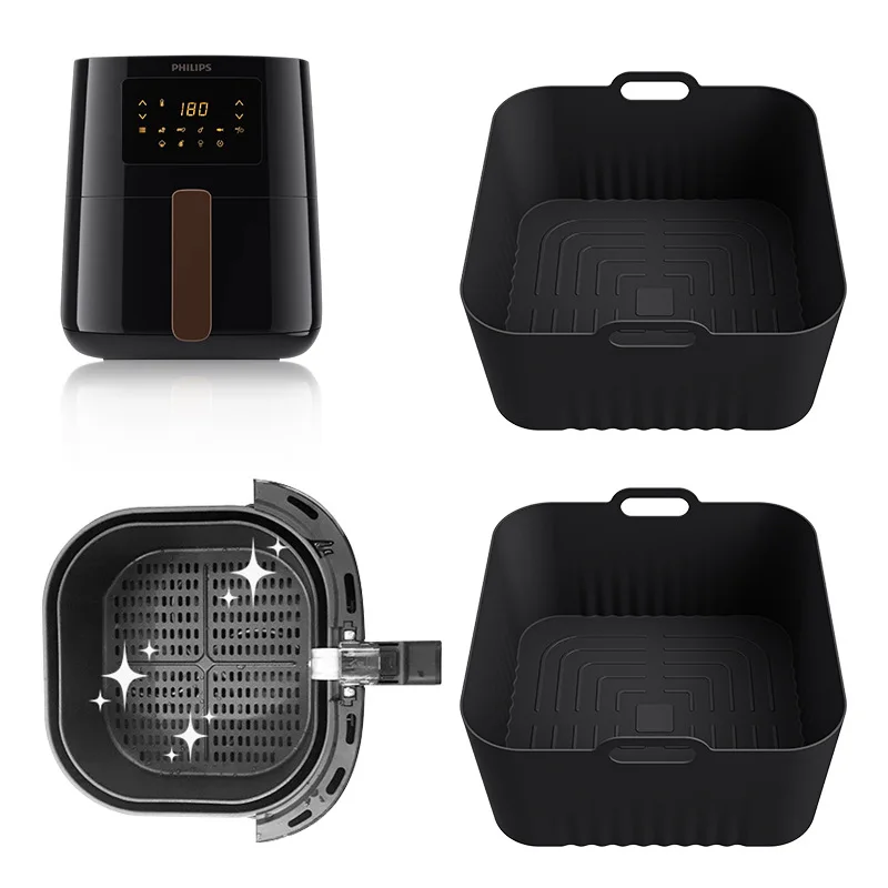 17cm Silicone Air Fryer Mold - - Air Fryer 5L Digital reseña y precio