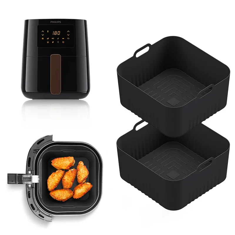 17cm Silicone Air Fryer Mold - - Air Fryer 5L Digital reseña y precio