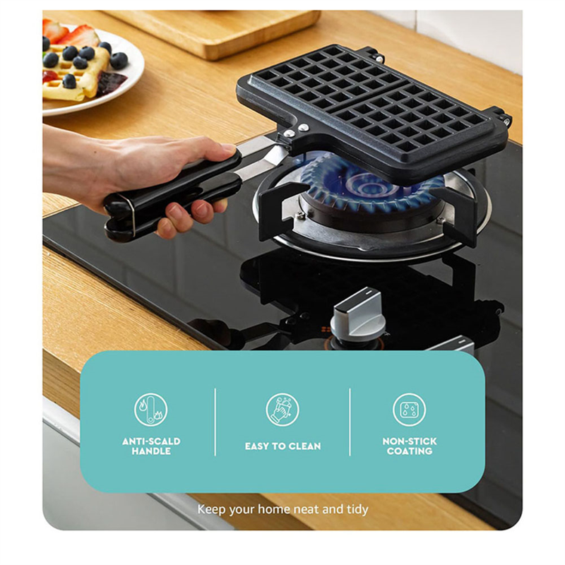 BEAU-1 Piece Stove Top Waffle  - Waffle Iron Belgian reseña y precio