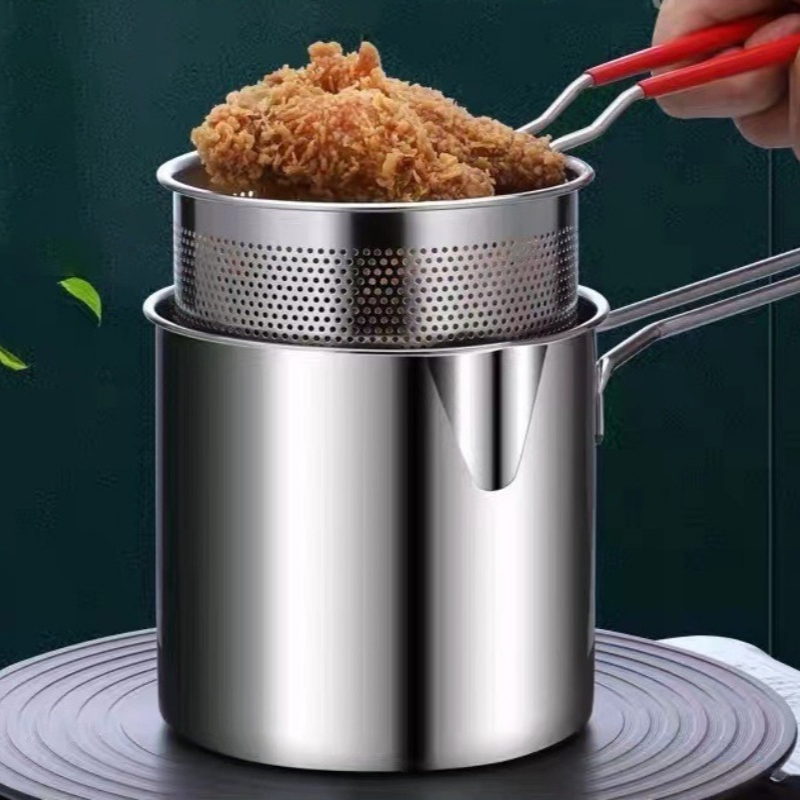 304 Stainless Steel Deep Fryer - Kitchen Appliances For Cooking reseña y precio