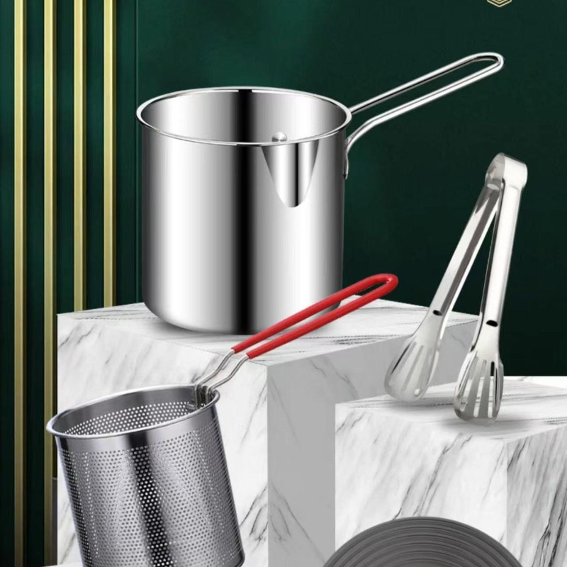 304 Stainless Steel Deep Fryer - Kitchen Appliances For Cooking reseña y precio