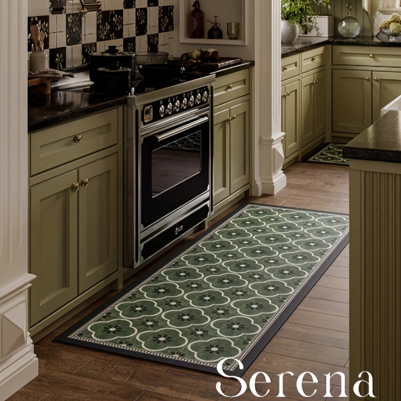 VIKAMA Premium Modern Carpet F - Kitchen Appliances Green reseña y precio
