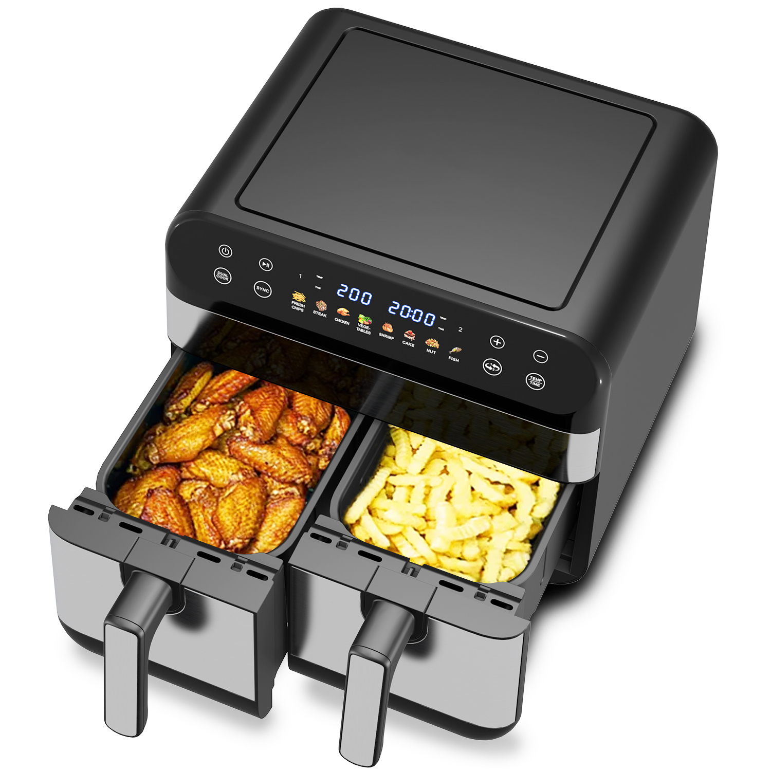 Double 5L Cooking Baskets Deep - Air Fryer 5L Digital reseña y precio