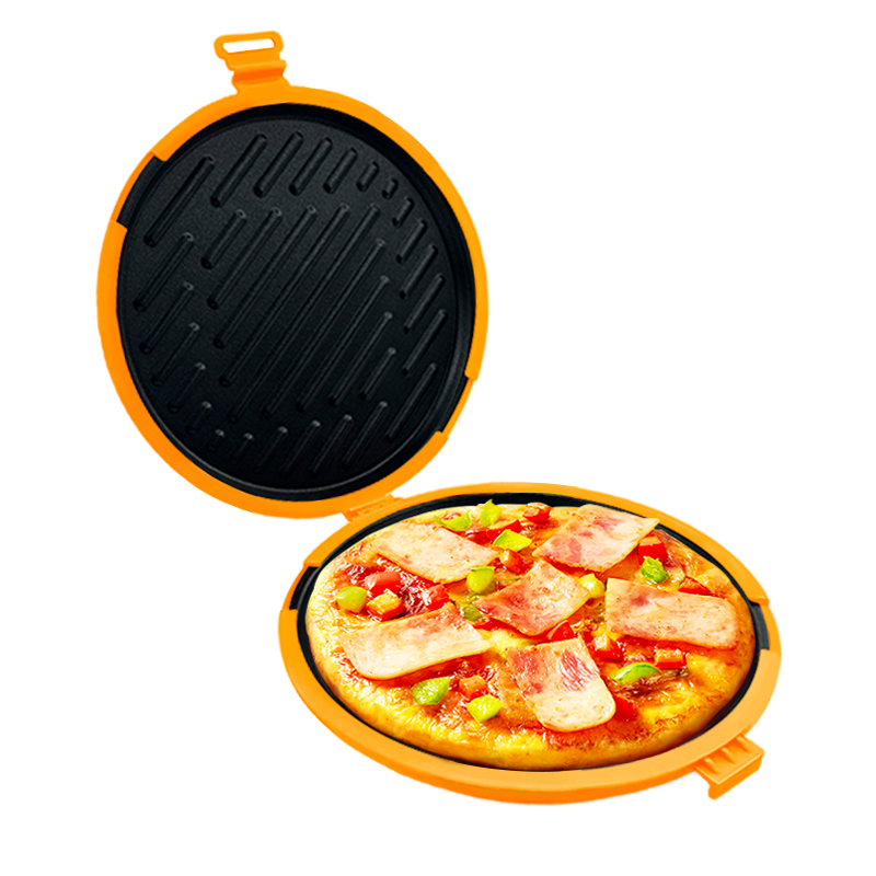 Large round Microwave Grill Pa - Food Processor Large reseña y precio