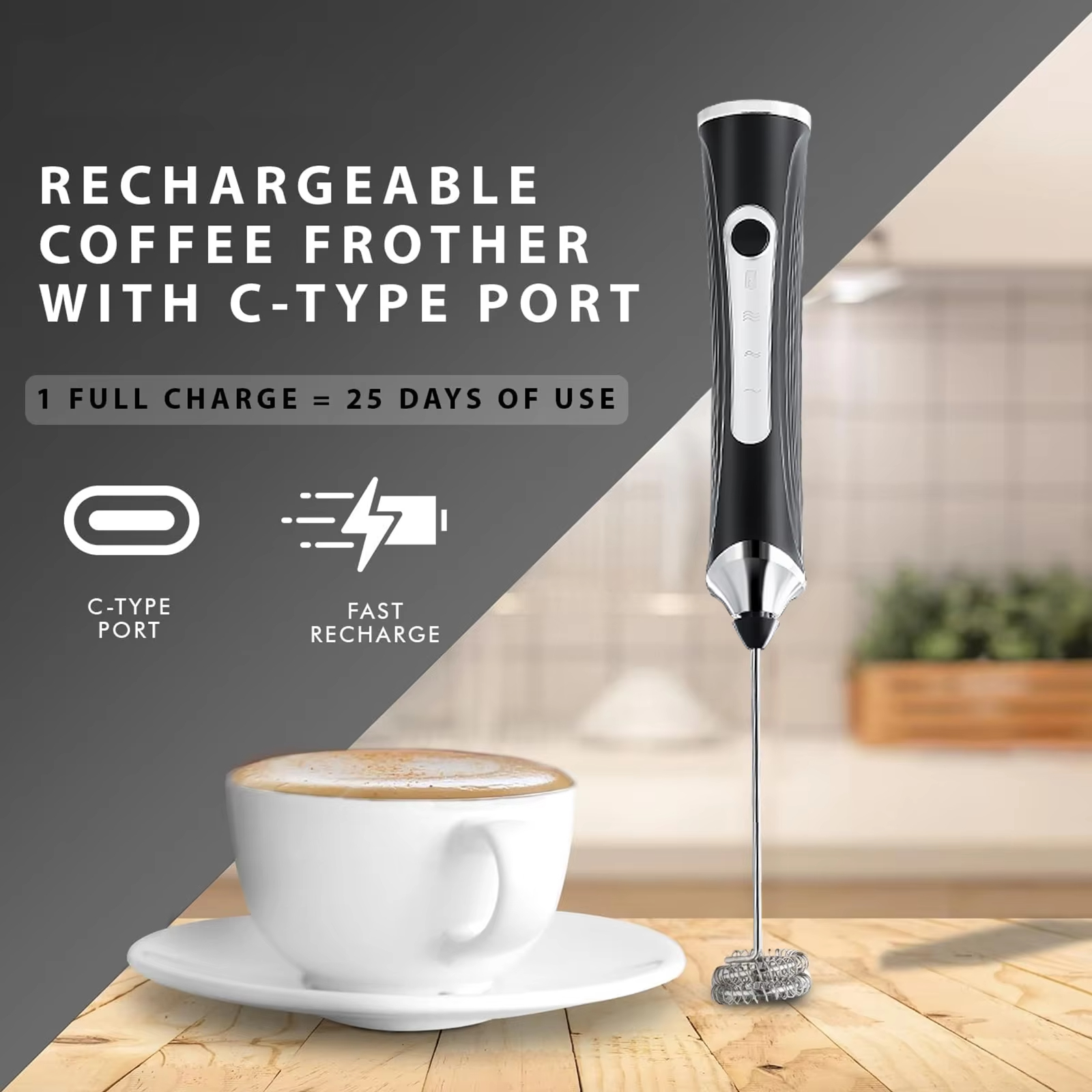 Electric milk frother, milk co - Kitchen Appliances Australia reseña y precio