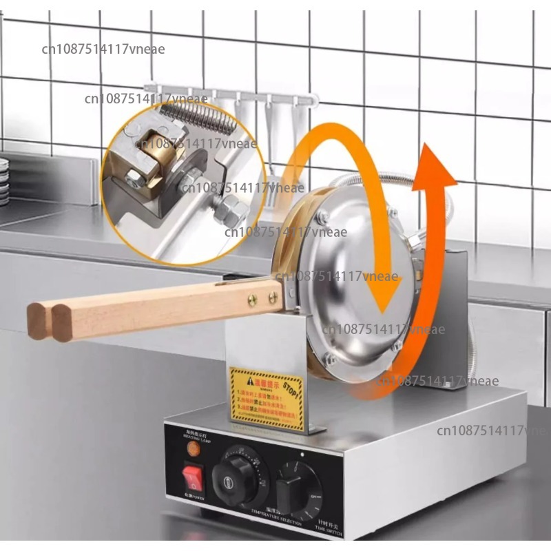 Commercial Heart Shape Belgian - Waffle Iron Belgian reseña y precio