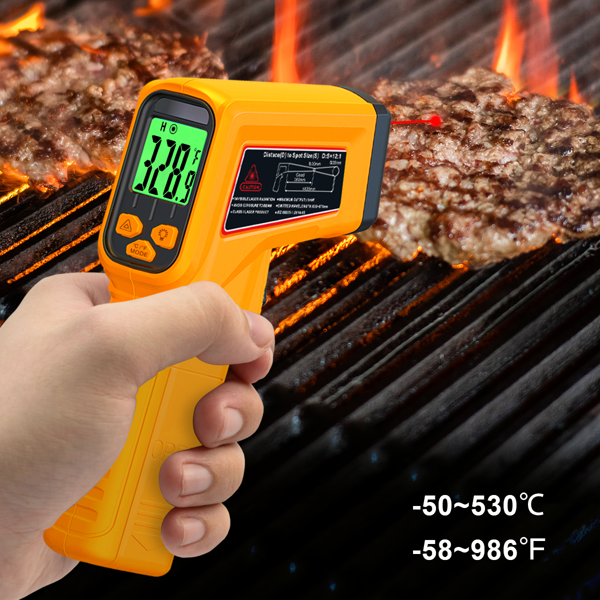 Infrared Thermometer Non-Conta - Kitchen Appliances For Cooking reseña y precio