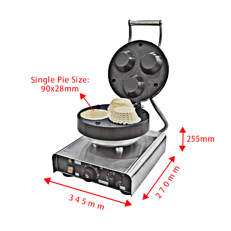 Latest Commercial Portable Ele - Waffle Iron Belgian reseña y precio