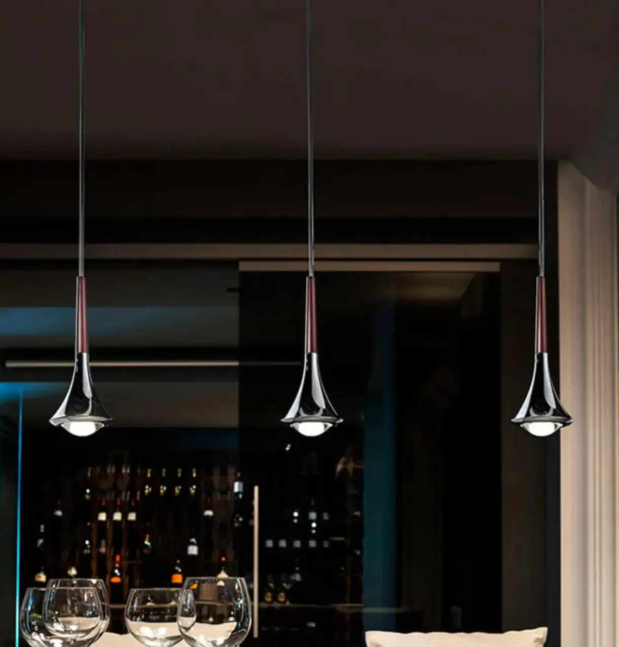 Modern Led Pendant Light Fixtu - Kitchen Appliances In White reseña y precio