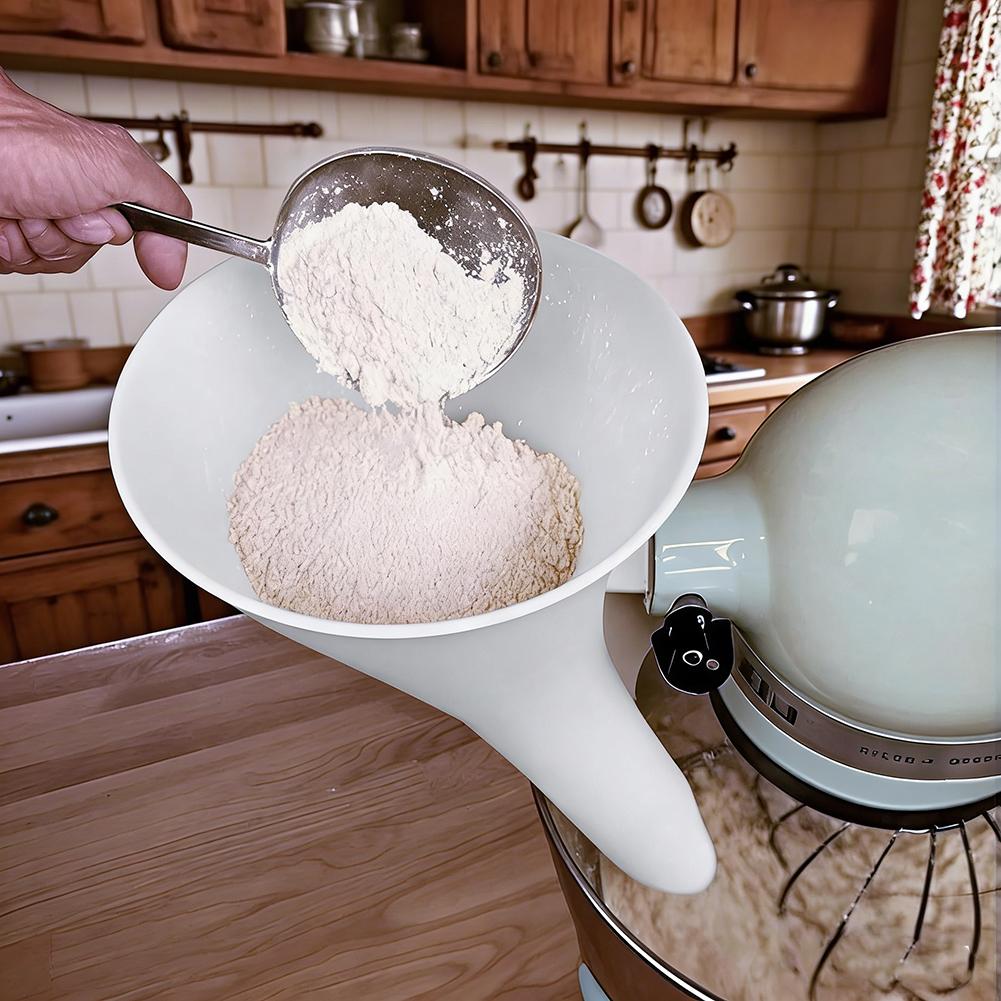 Spill Proof Flour Funnel for 5 - Kitchen Appliances Australia reseña y precio