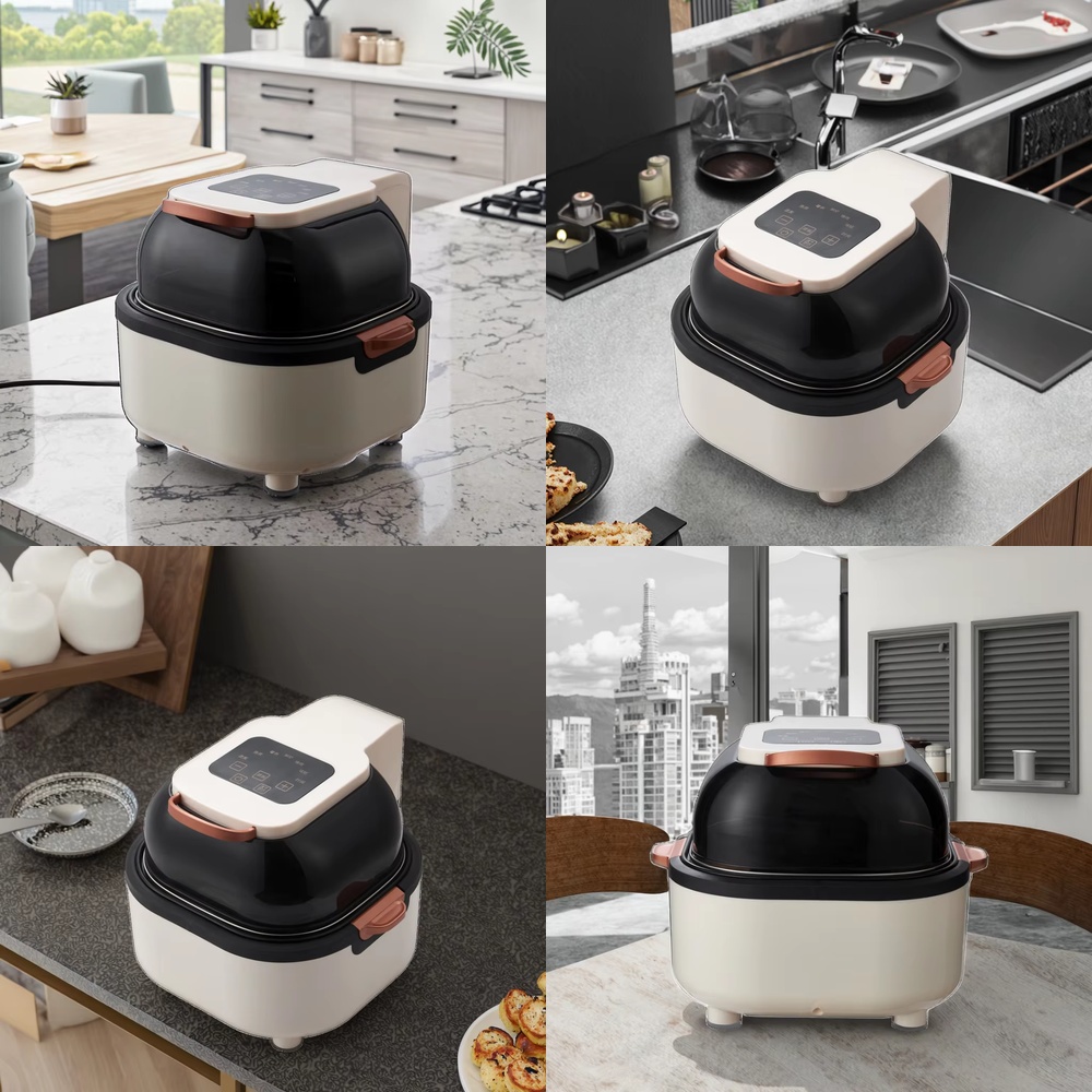 OUSHENG 5L OilFree Digital Con - Air Fryer 5L Digital reseña y precio