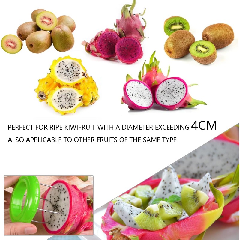 1/2PCS  Kiwi Peel Machine Kiwi - Kitchen Appliances Green reseña y precio