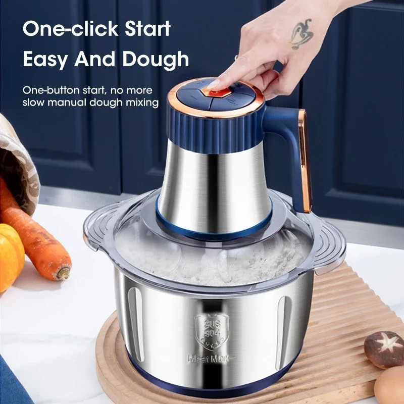 Electric Meat Grinder 5L Large - Food Processor Large reseña y precio