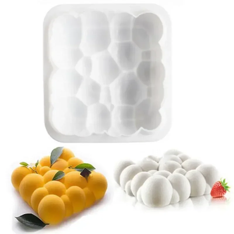 3D Square Cloud Shaped Silicon - Kitchen Appliances In White reseña y precio