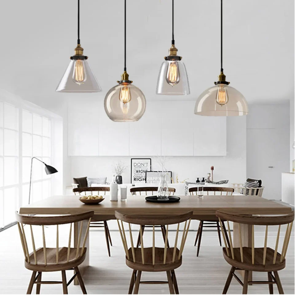 Nordic Retro Style Glass Penda - Kitchen Appliances In White reseña y precio
