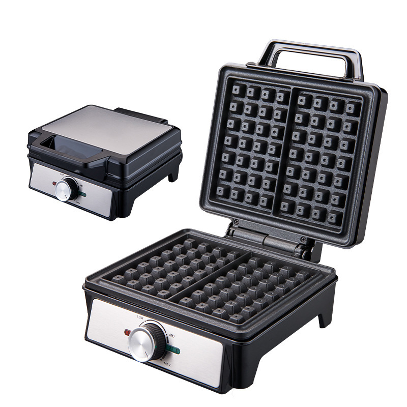 Waffles Maker 2 Slices Adjusta - Waffle Iron Belgian reseña y precio