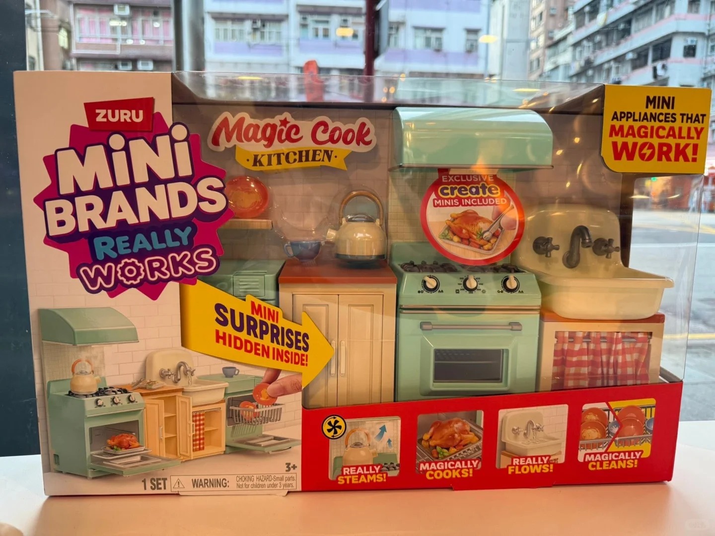 Zuru Mini Brands Magic Cook Ki - Kitchen Appliances For Cooking reseña y precio