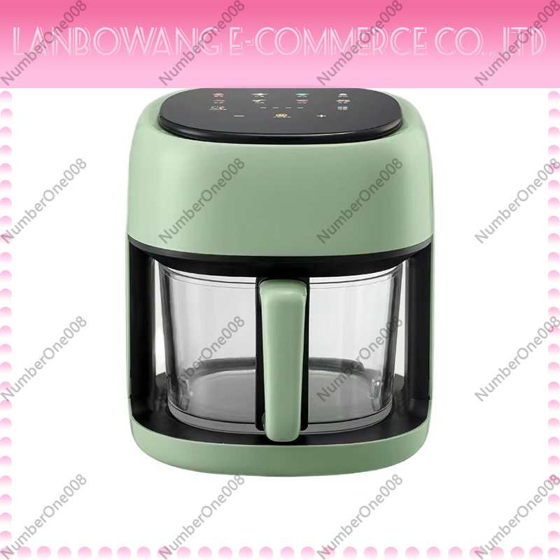 Large Capacity Glass Visible A - Air Fryer 5L Digital reseña y precio