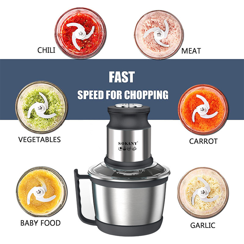 Electric 3L multi-functional s - Food Processor Large reseña y precio