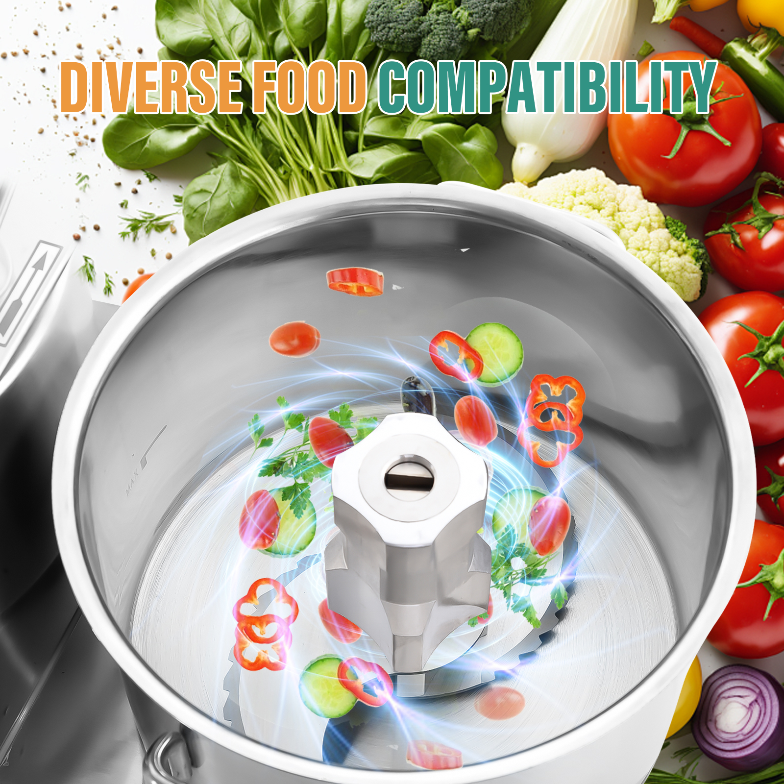 Food Processor Variable Speed  - Food Processor Large reseña y precio