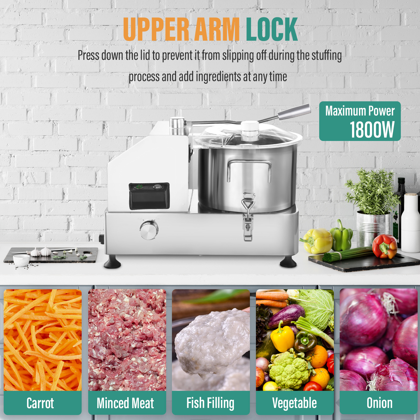 Food Processor Variable Speed  - Food Processor Large reseña y precio