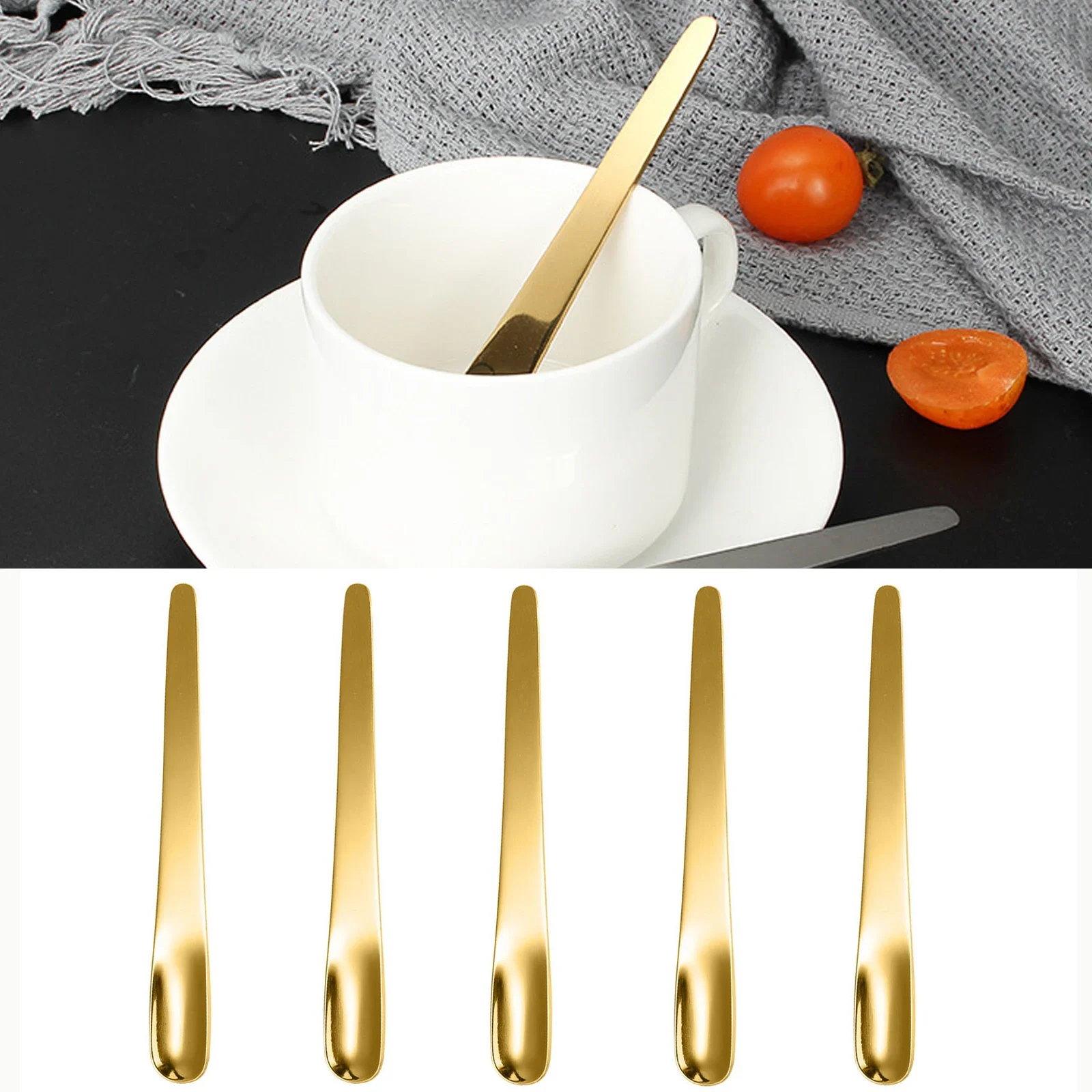 5PCS Coffee Spoon Stainless St - Kitchen Appliances Australia reseña y precio