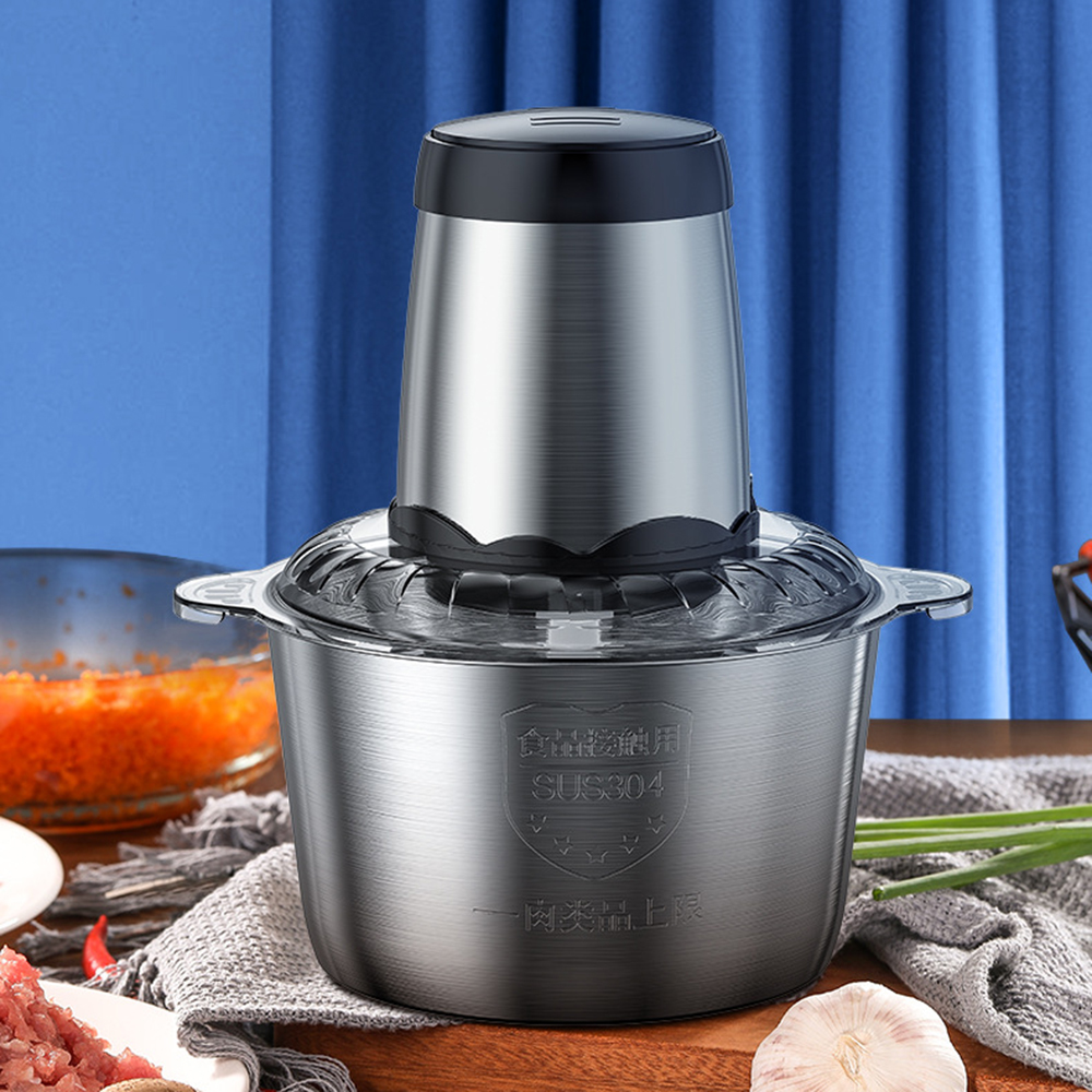 3L / 2L Electric Meat Grinder  - Food Processor Large reseña y precio