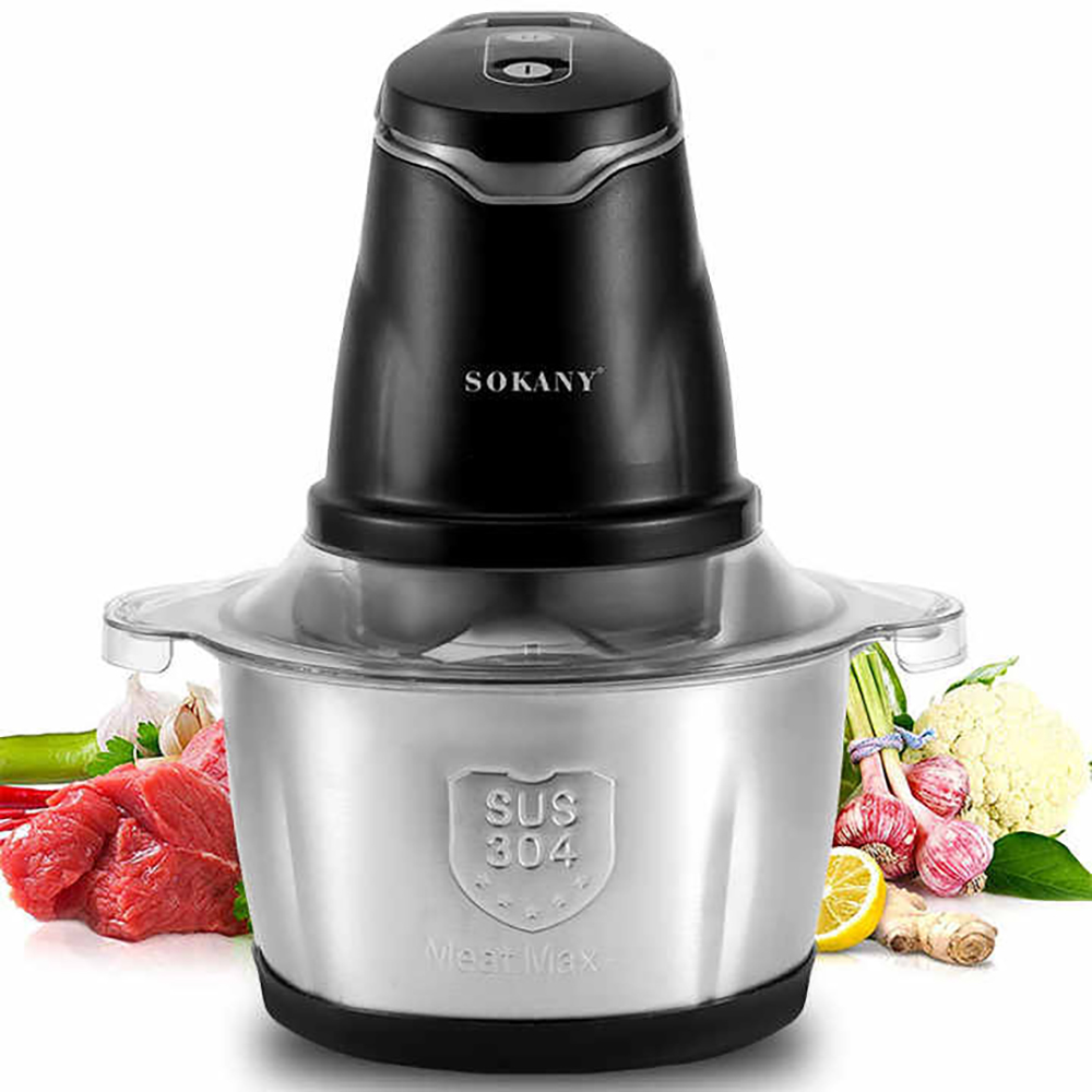 400W Electric Meat Grinders Ki - Food Processor Large reseña y precio