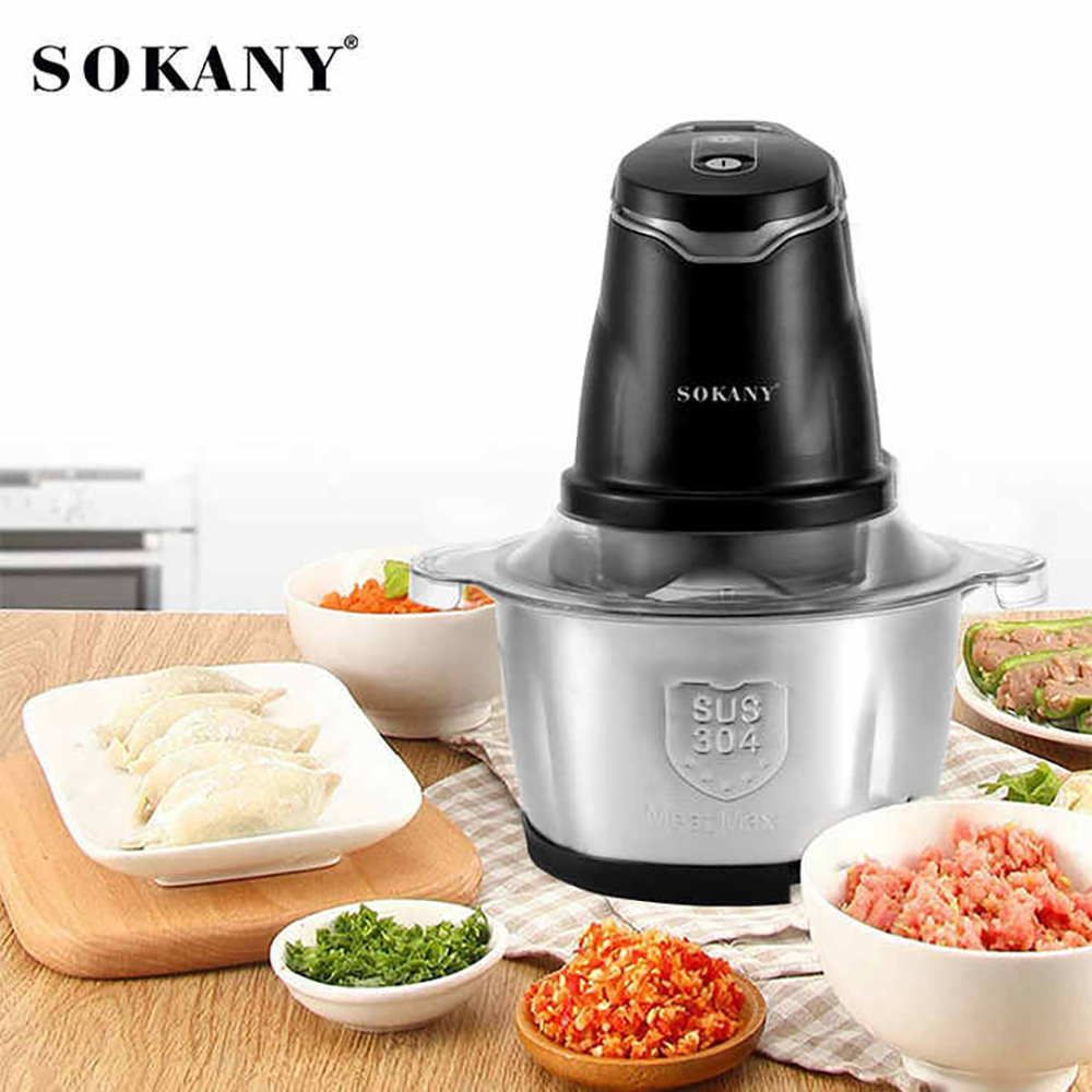 400W Electric Meat Grinders Ki - Food Processor Large reseña y precio