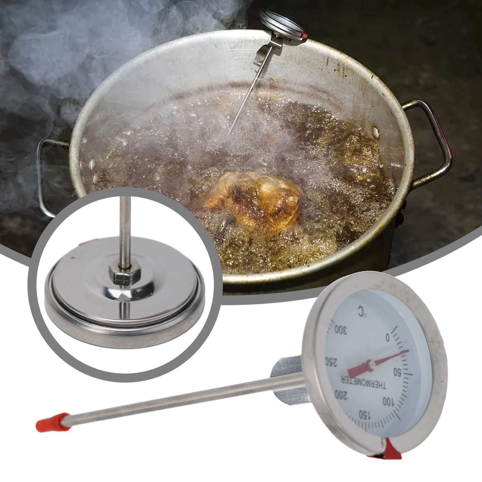 Stainless Steel Probe Thermome - Kitchen Appliances For Cooking reseña y precio