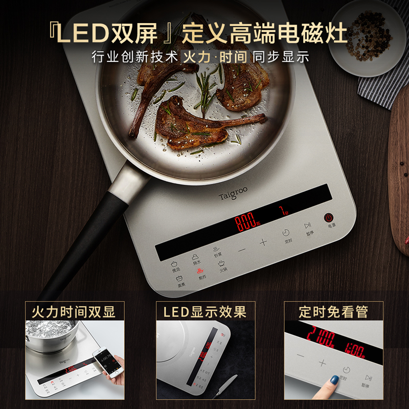 Taigroo induction cooker house - Kitchen Appliances Electric Stove reseña y precio