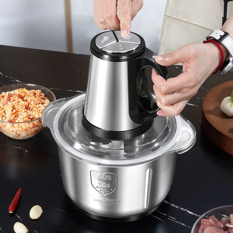 304 Stainless Steel Meat Grind - Food Processor Large reseña y precio