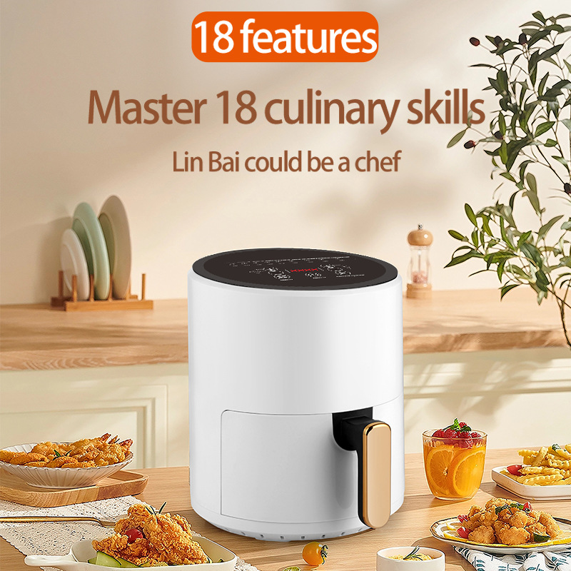 6L Large Air Fryer,Multifuncti - Air Fryer 5L Digital reseña y precio