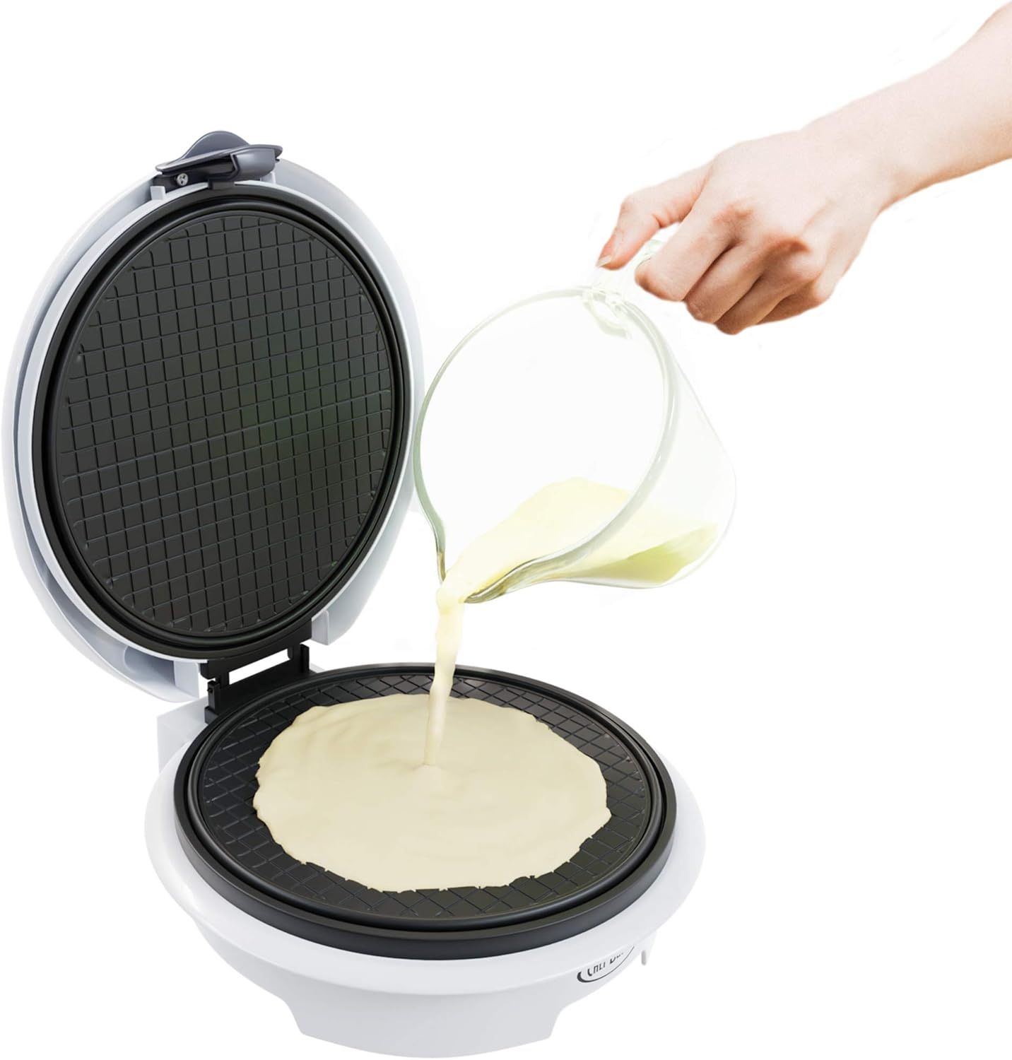 Electric Waffle Cone Maker wit - Kitchen Appliances In White reseña y precio