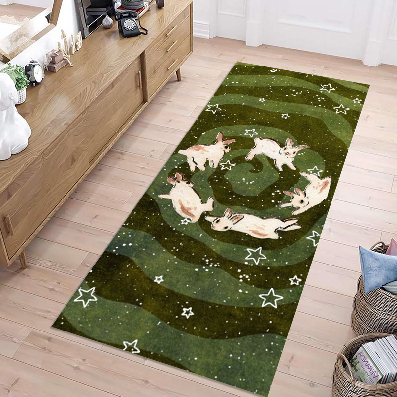 Cute Green Starry Rabbit Non-s - Kitchen Appliances Green reseña y precio