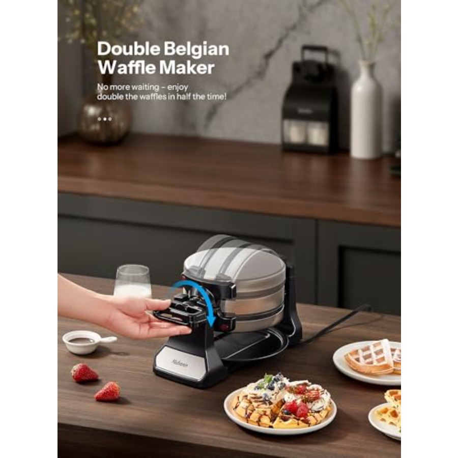 Belgian Waffle Maker Classic R - Waffle Iron Belgian reseña y precio