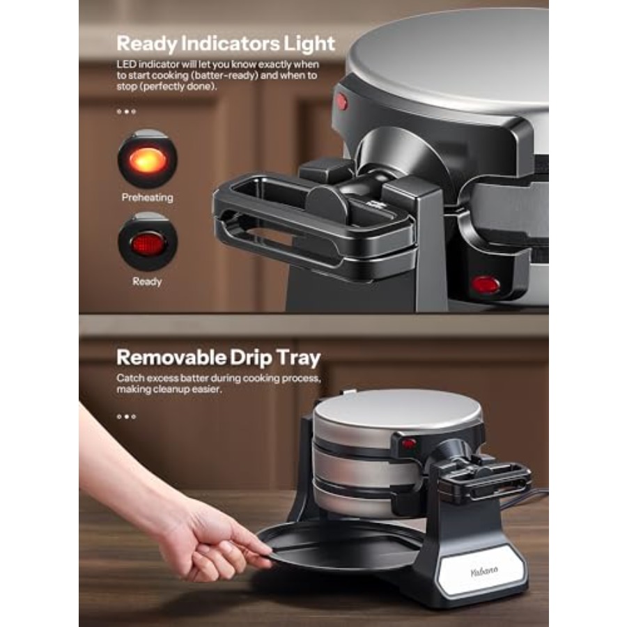 Belgian Waffle Maker Classic R - Waffle Iron Belgian reseña y precio