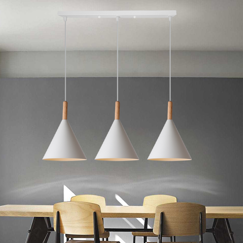 Nordic 1/3 Heads Ceiling Chand - Kitchen Appliances In White reseña y precio