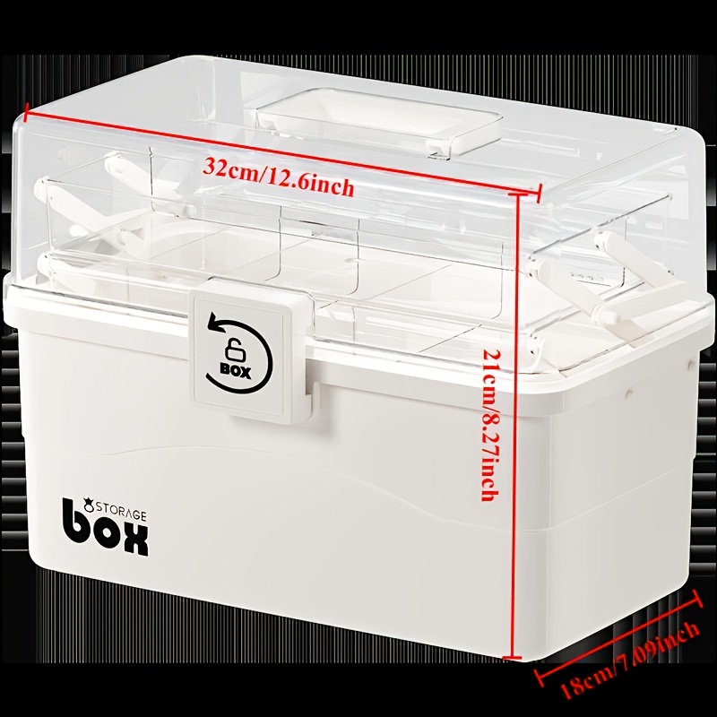 Large White Medicine Organizer - Kitchen Appliances In White reseña y precio