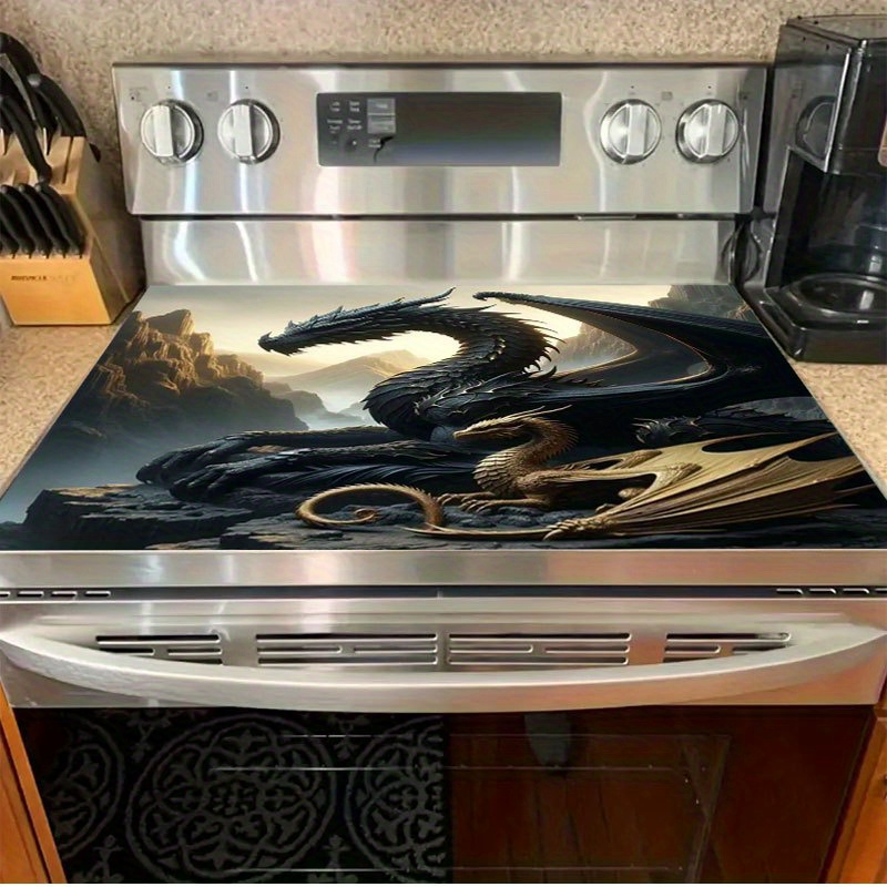 3D Dragon Pattern Stove Top Co - Kitchen Appliances Electric Stove reseña y precio