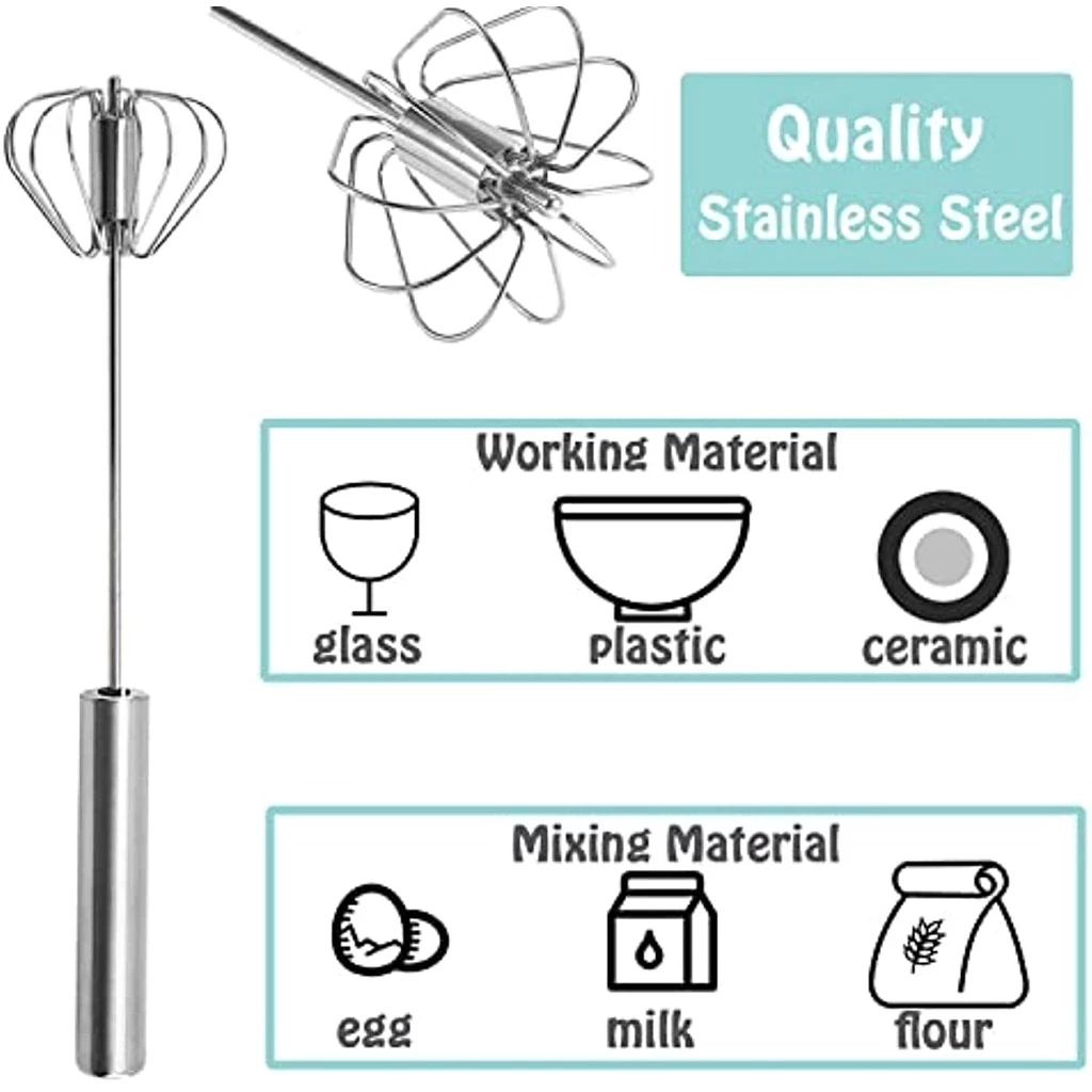 1/3pcs Stainless Steel Egg Bea - Kitchen Appliances Australia reseña y precio