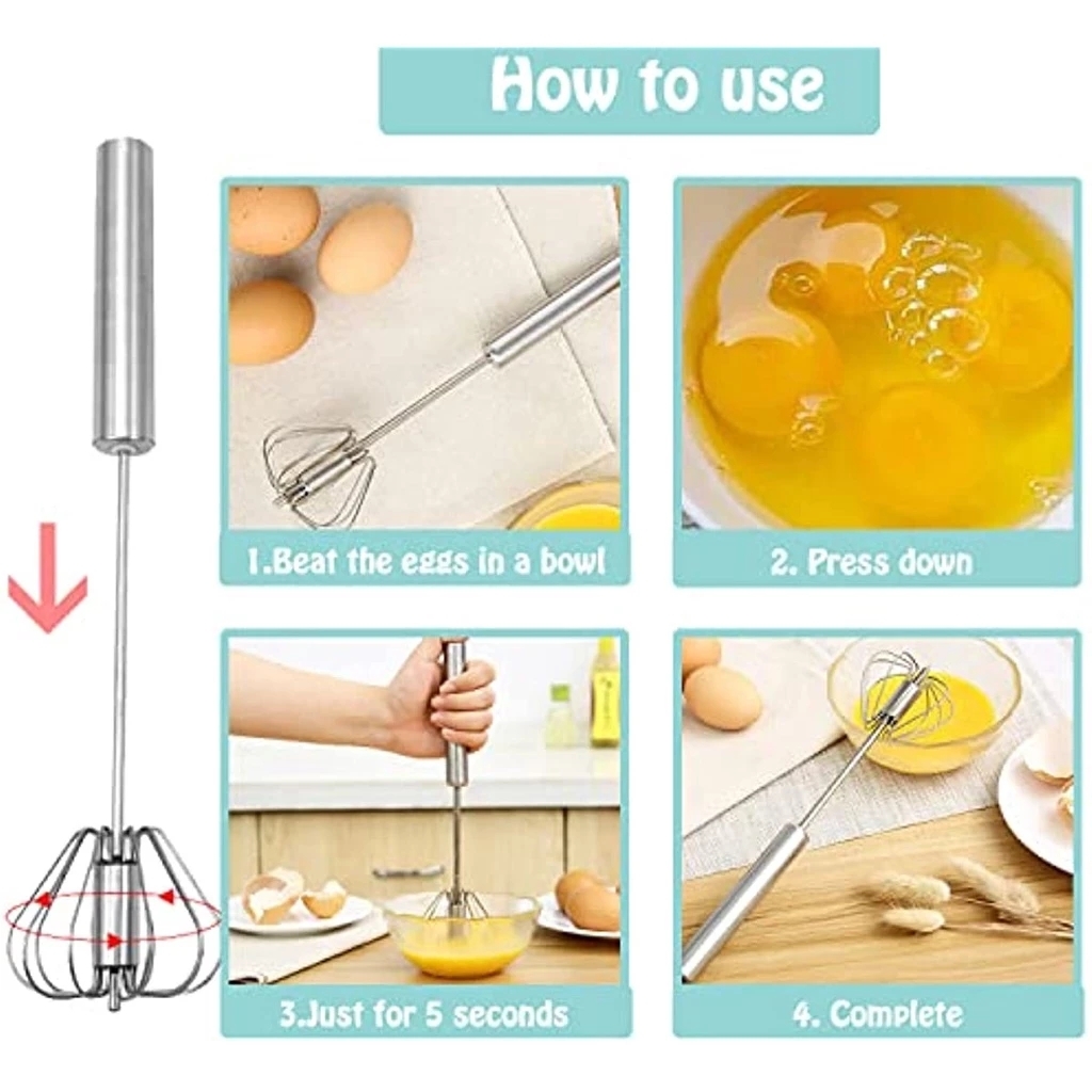 1/3pcs Stainless Steel Egg Bea - Kitchen Appliances Australia reseña y precio