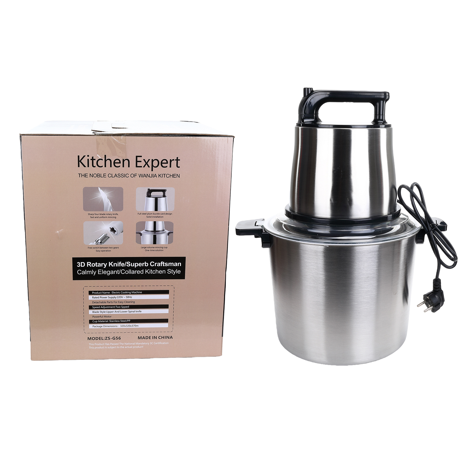 6/8/12L Large Capacity Food Pr - Food Processor Large reseña y precio