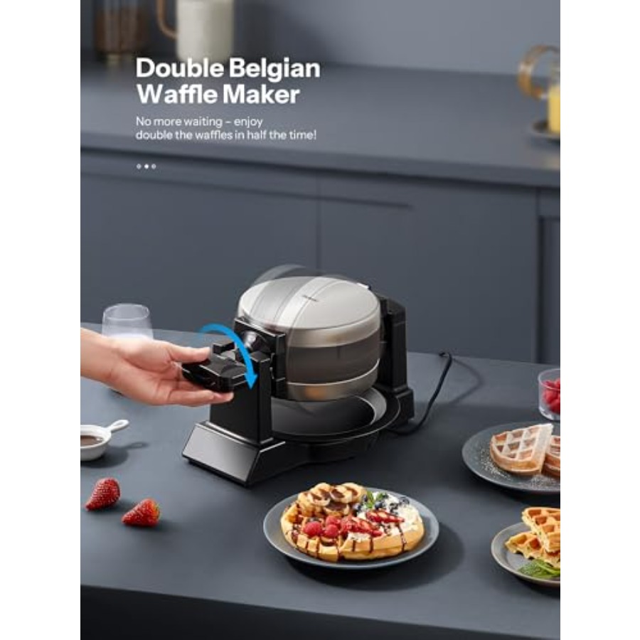 Belgian Waffle Maker - Profess - Waffle Iron Belgian reseña y precio
