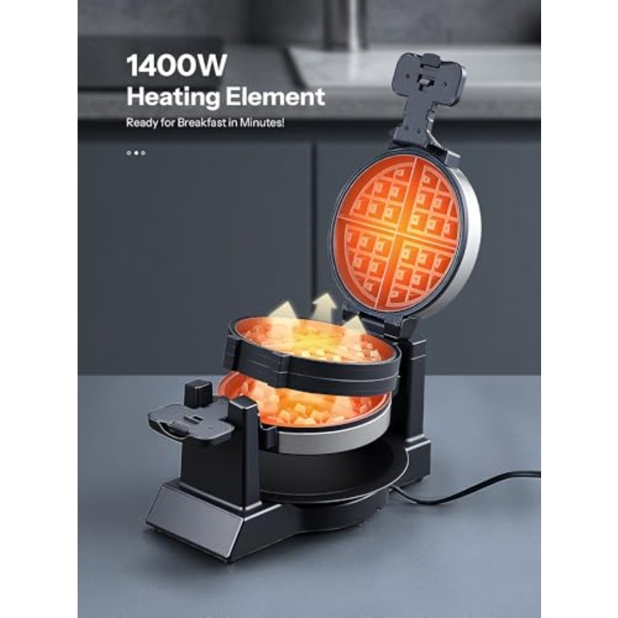 Belgian Waffle Maker - Profess - Waffle Iron Belgian reseña y precio
