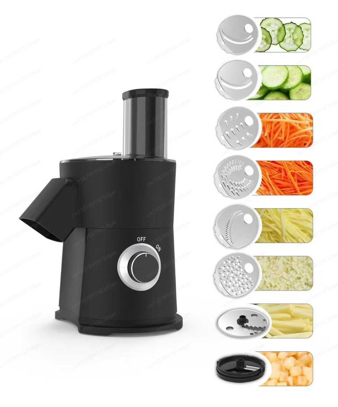 7 in 1 Electric Vegetable Cutt - Food Processor Large reseña y precio
